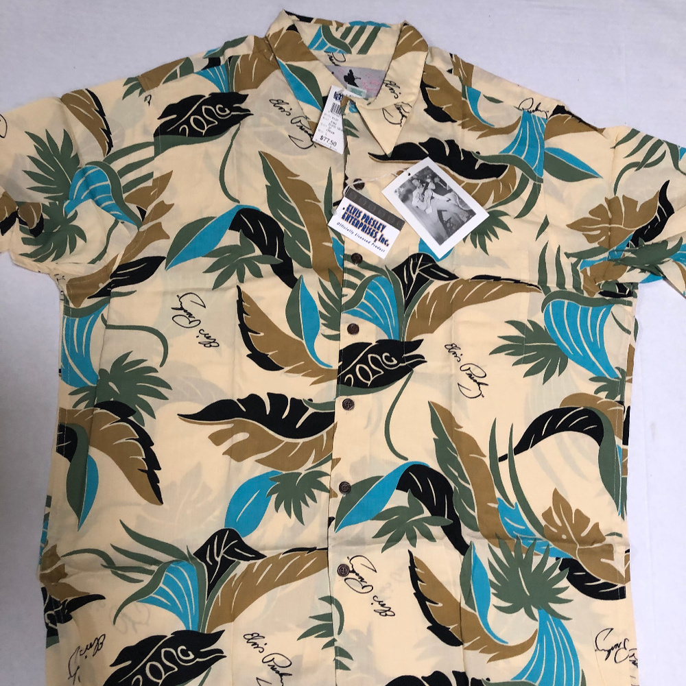 NWT Reyn Spooner Elvis Presley Vintage Shirt